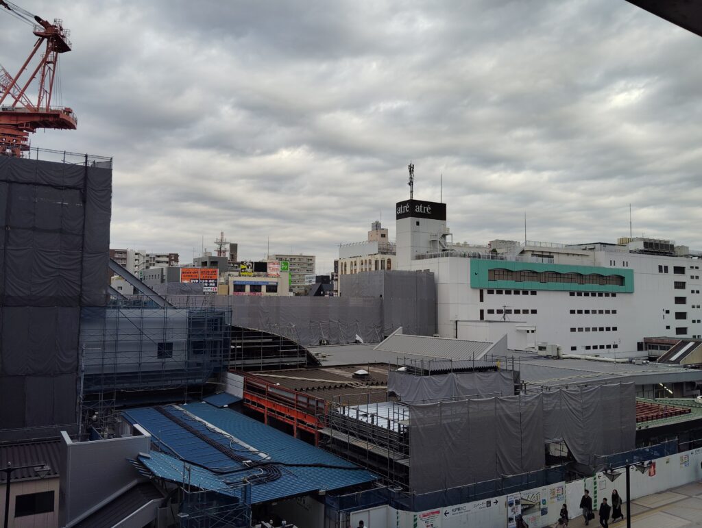 松戸駅ビル改良工事　2025年11月18日