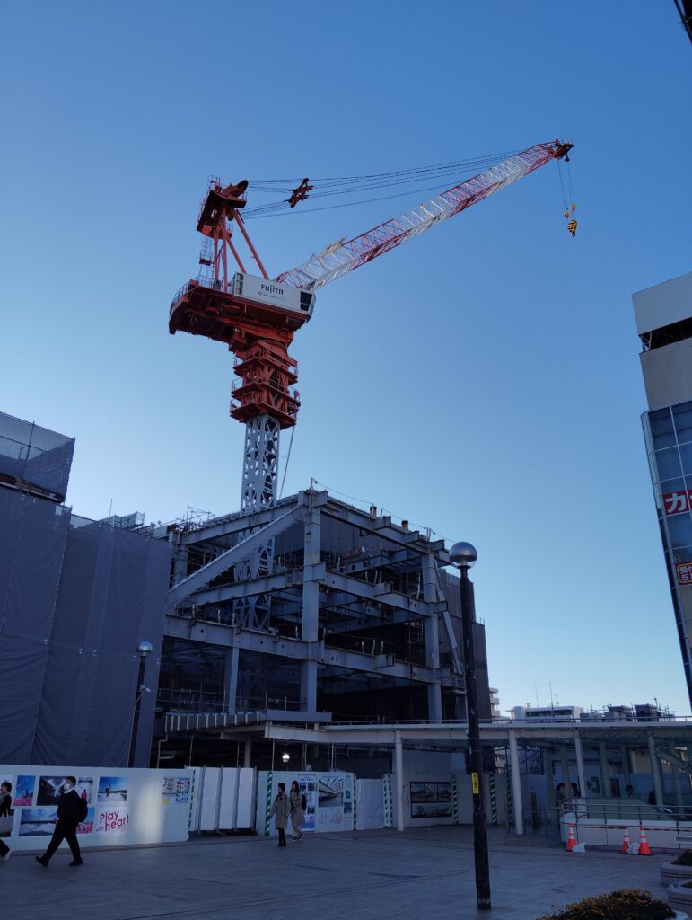 松戸駅ビル改良工事　2025年11月19日