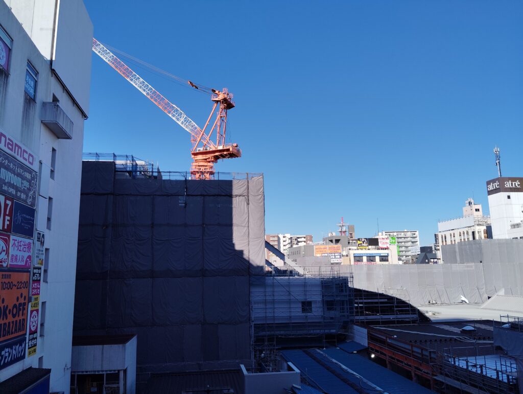 松戸駅ビル改良工事　2025年11月19日