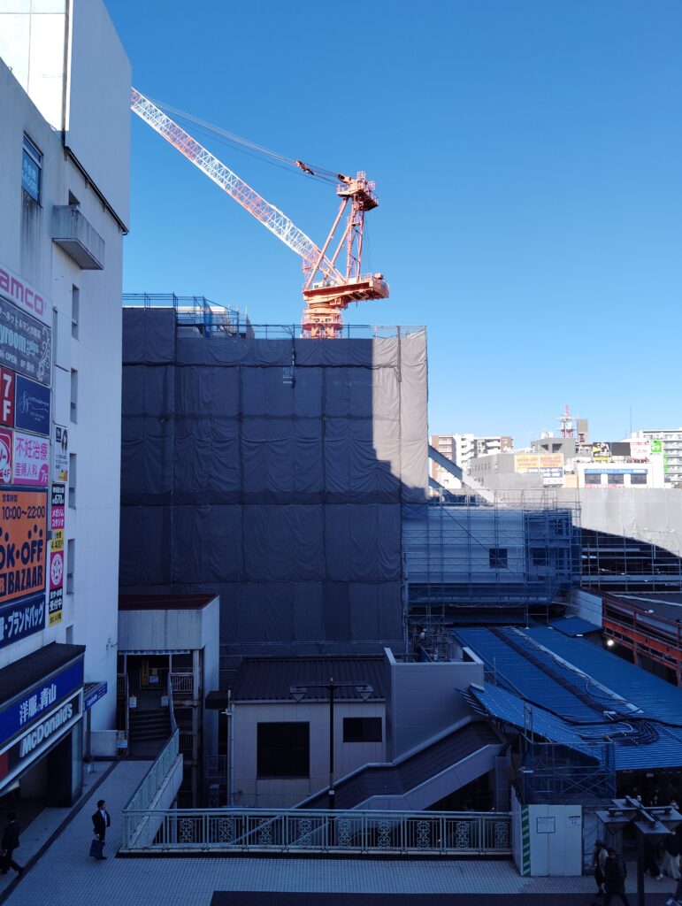 松戸駅ビル改良工事　2025年11月19日