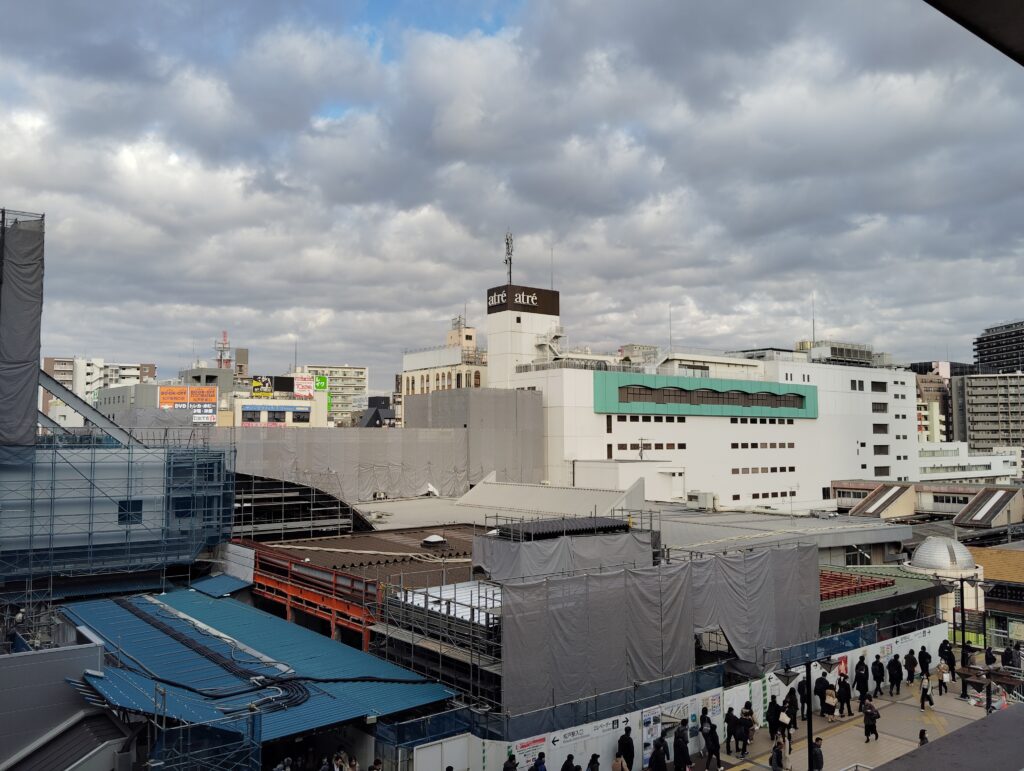 松戸駅ビル改良工事　2025年11月20日