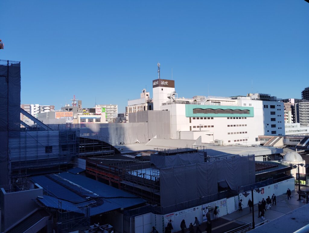 松戸駅ビル改良工事　2025年11月21日