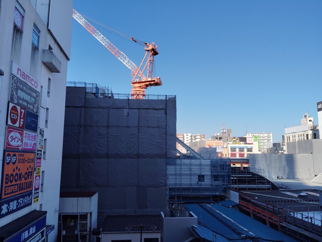 松戸駅ビル改良工事　2025年11月28日