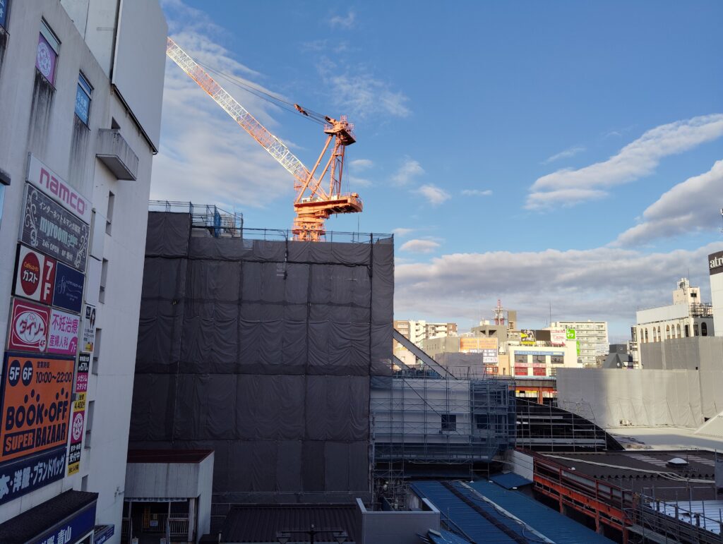 松戸駅ビル改良工事　2025年11月29日