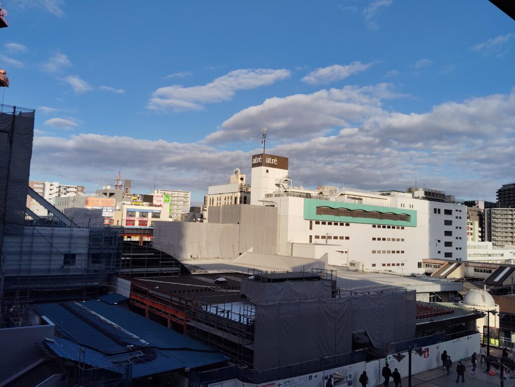 松戸駅ビル改良工事　2025年11月29日