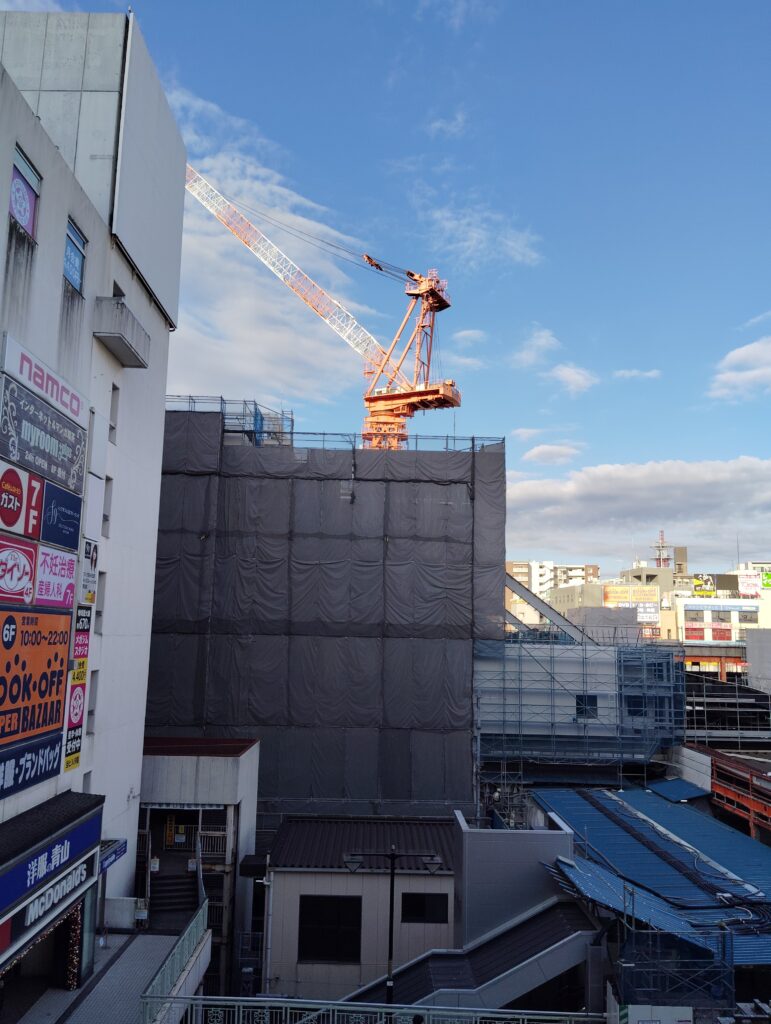 松戸駅ビル改良工事　2025年11月29日
