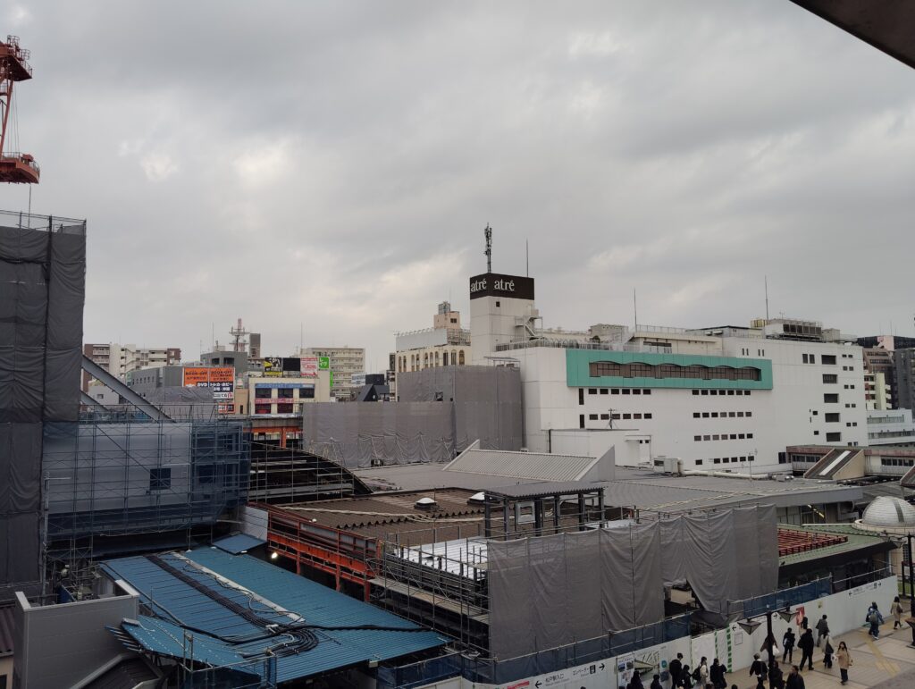 松戸駅ビル改良工事　2025年12月2日