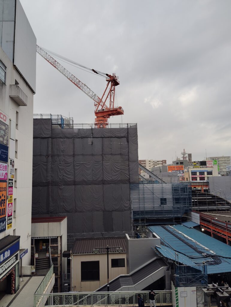 松戸駅ビル改良工事　2025年12月2日