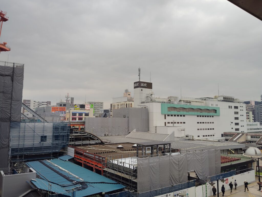 松戸駅ビル改良工事　2025年12月3日