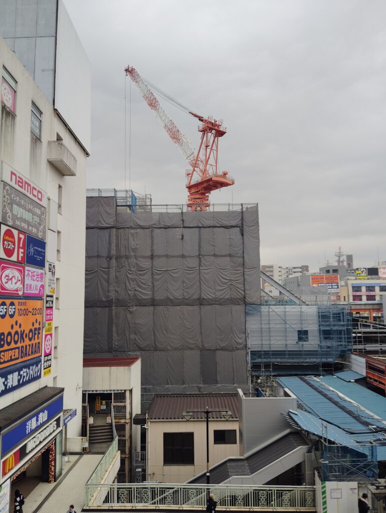 松戸駅ビル改良工事　2025年12月3日