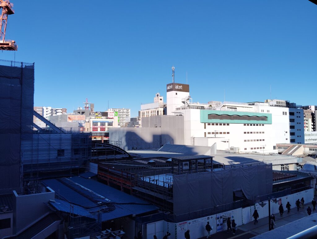 松戸駅ビル改良工事　2025年12月4日