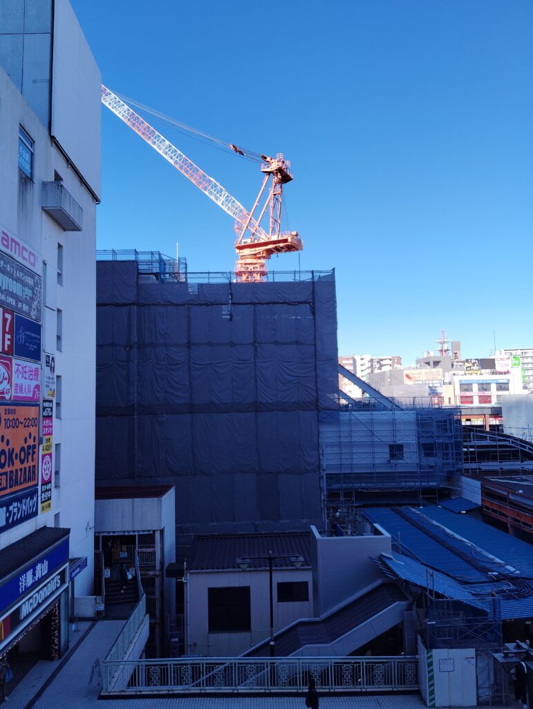 松戸駅ビル改良工事　2025年12月4日