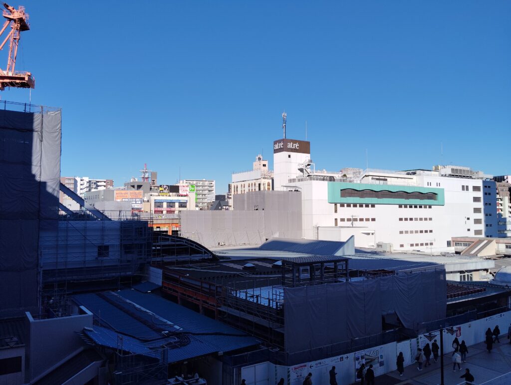 松戸駅ビル改良工事　2025年12月5日