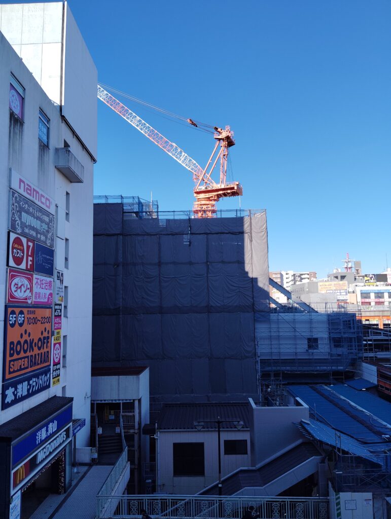 松戸駅ビル改良工事　2025年12月5日
