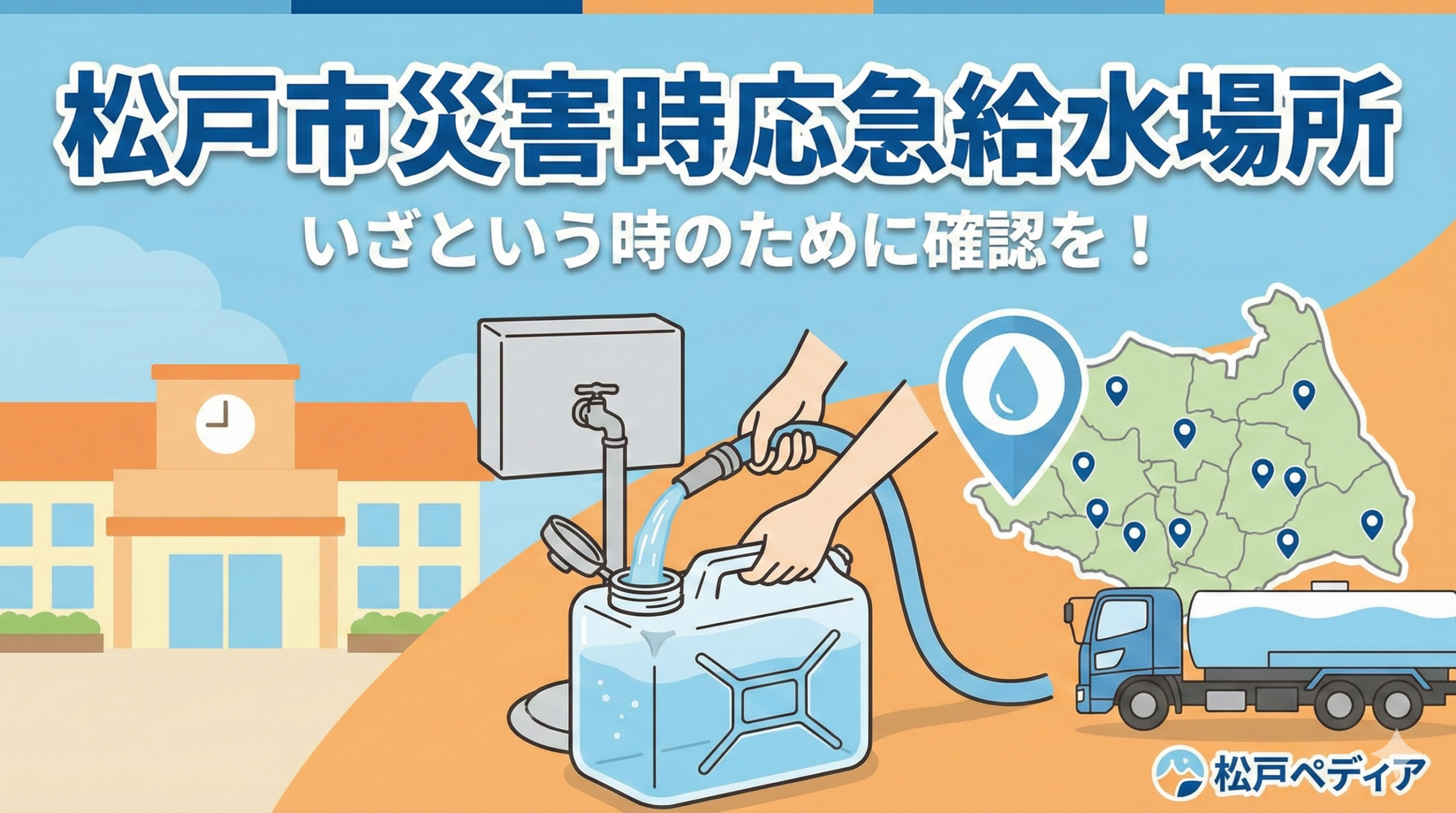 松戸市災害時応急給水場所