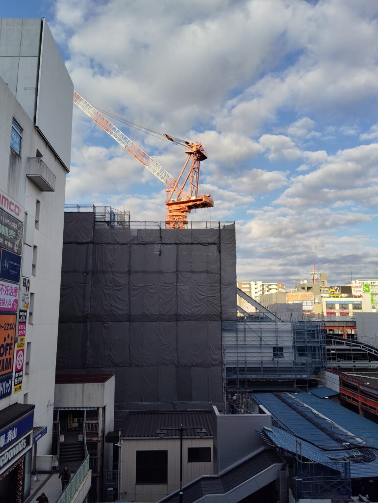 松戸駅ビル改良工事　2025年12月9日