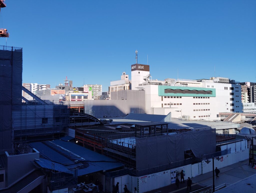 松戸駅ビル改良工事　2025年12月10日