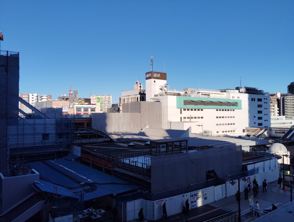 松戸駅ビル改良工事　2025年12月12日