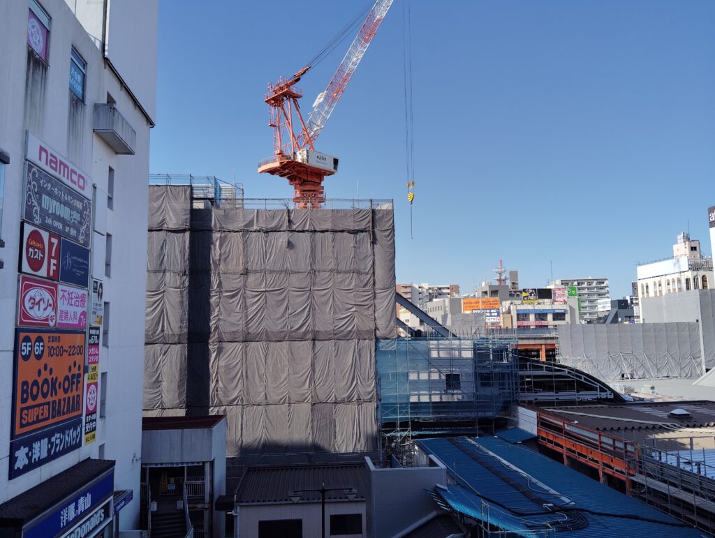 松戸駅ビル改良工事　2025年12月13日