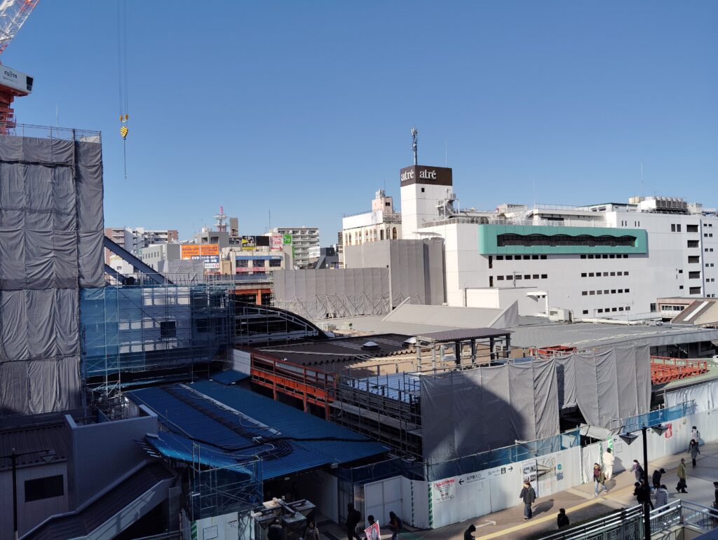 松戸駅ビル改良工事　2025年12月13日