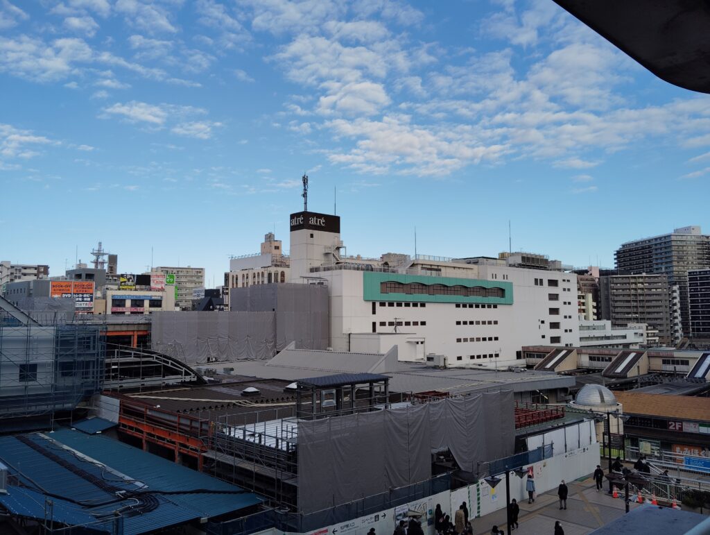 松戸駅ビル改良工事　2025年12月16日