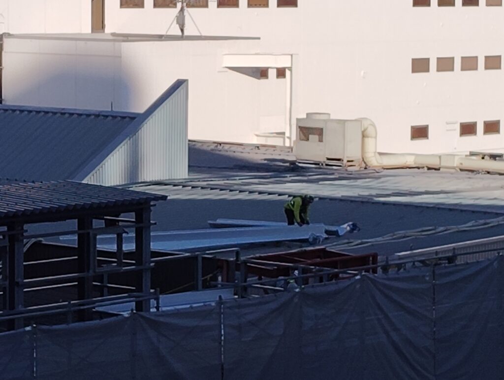 松戸駅ビル改良工事　2025年12月23日