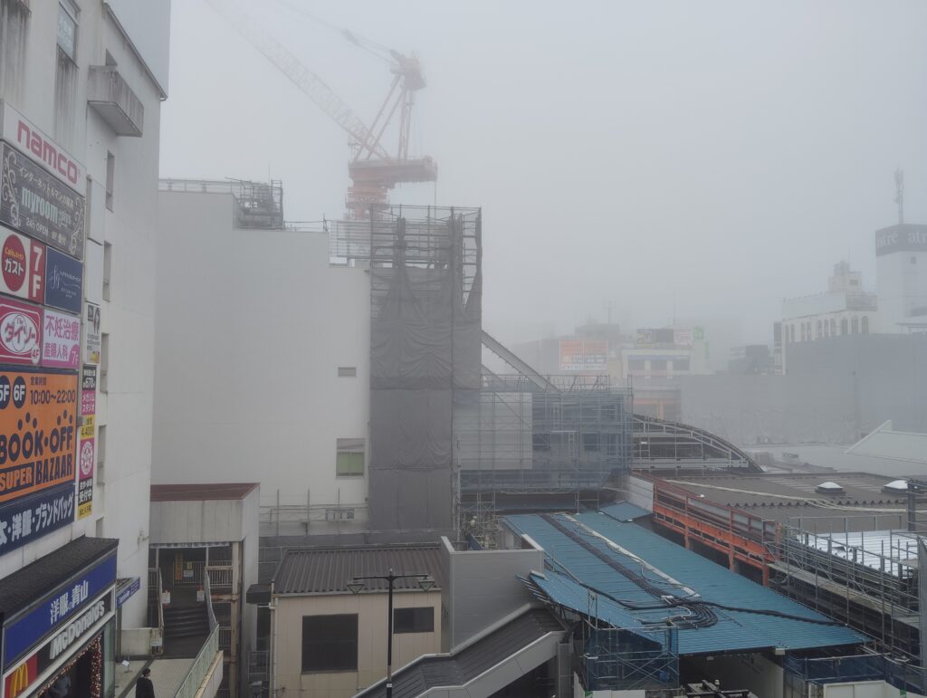 松戸駅ビル改良工事　2025年12月25日