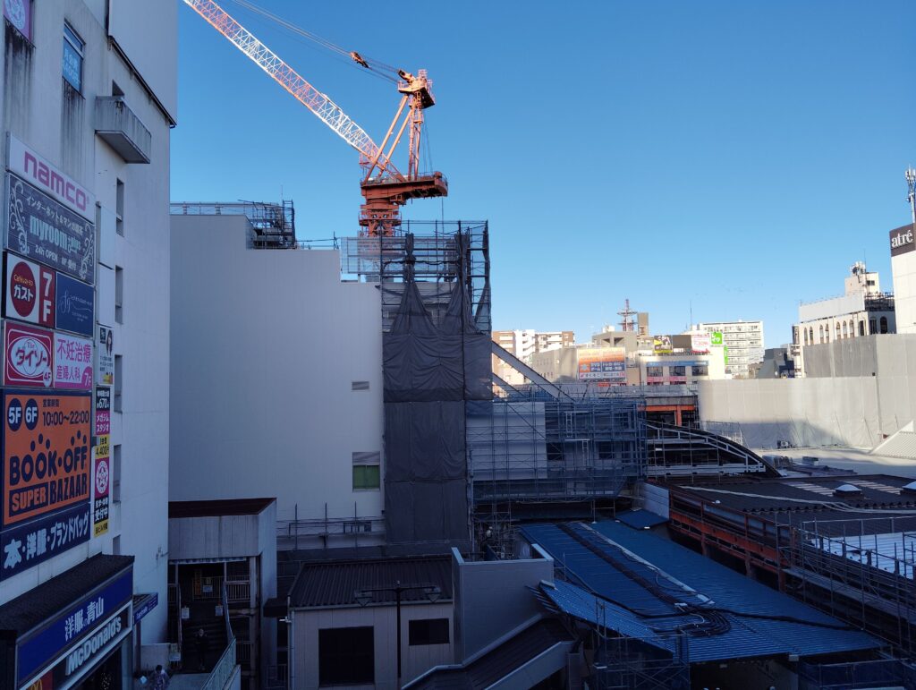 松戸駅ビル改良工事　2025年12月26日
