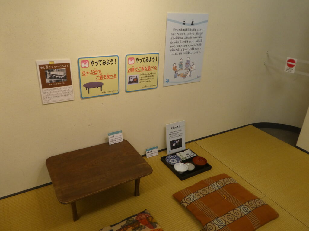 博学連携展示「松戸探検 100年前からのくらしのうつりかわり」