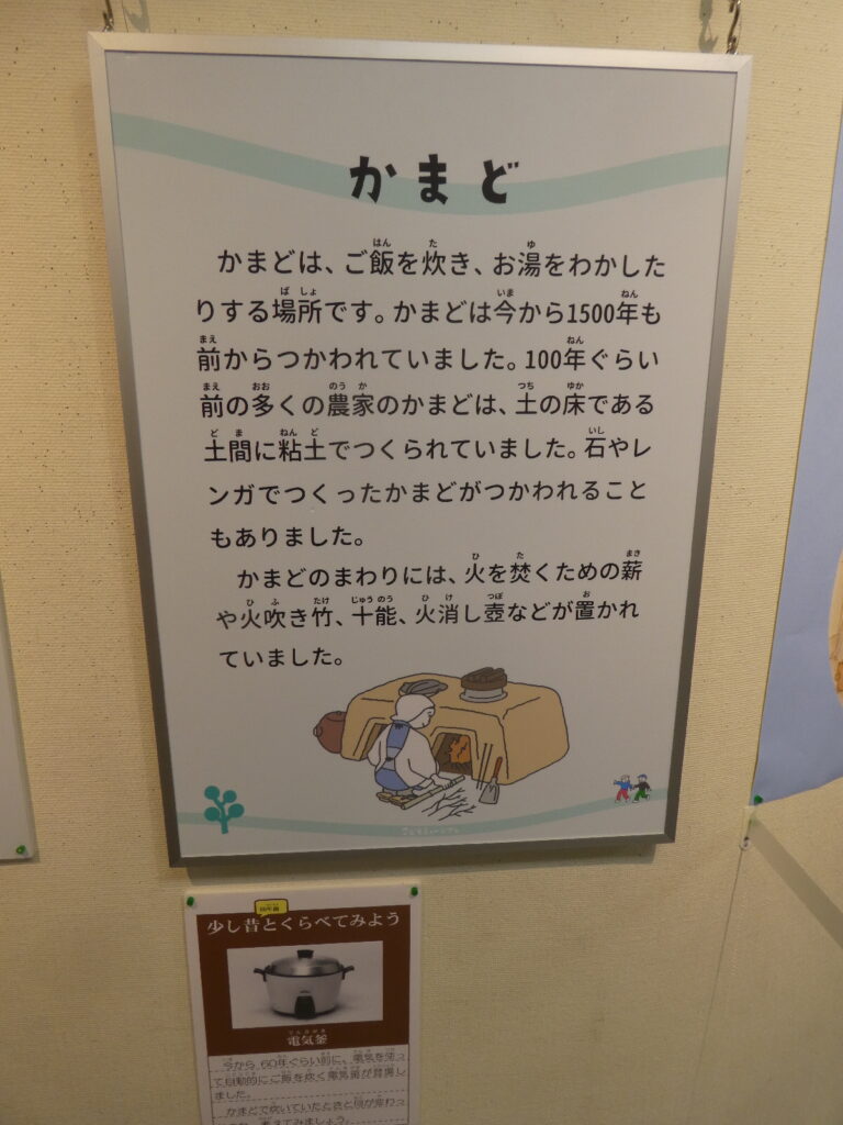 博学連携展示「松戸探検 100年前からのくらしのうつりかわり」