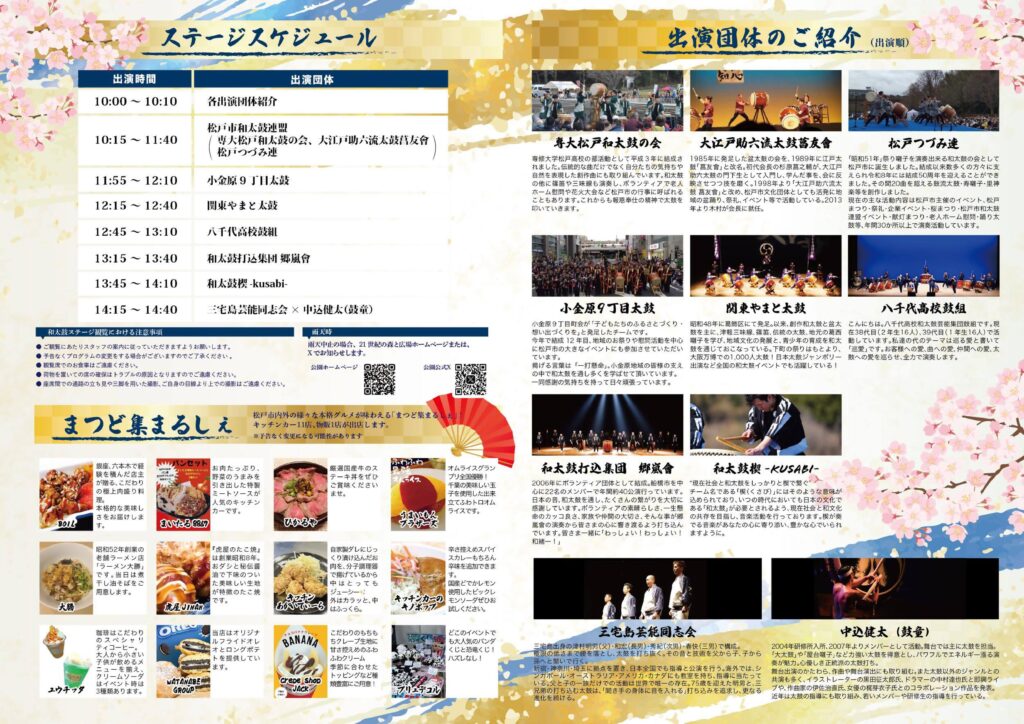 松戸モリヒロフェスタ 和太鼓の公演