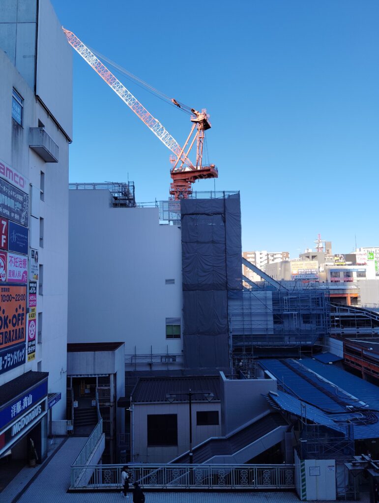 松戸駅ビル改良工事　2026年1月6日
