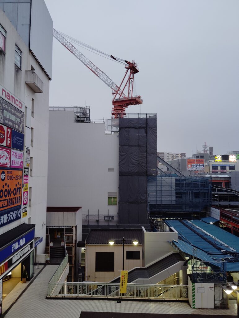 松戸駅ビル改良工事　2026年1月7日