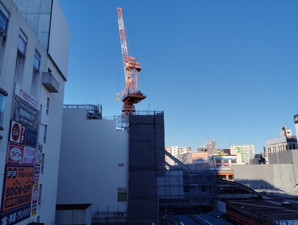 松戸駅ビル改良工事　2026年1月8日