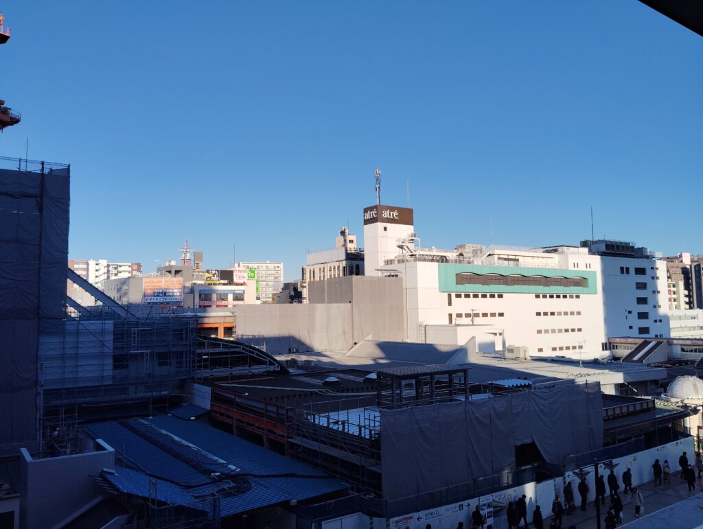 松戸駅ビル改良工事　2026年1月8日
