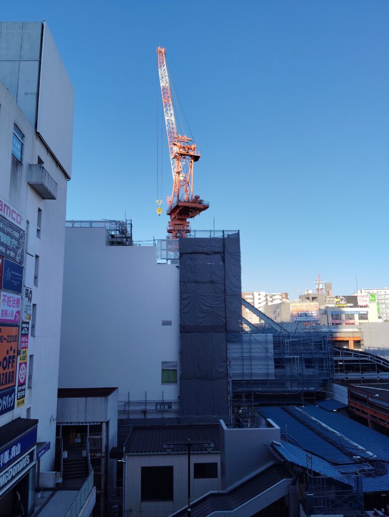 松戸駅ビル改良工事　2026年1月8日