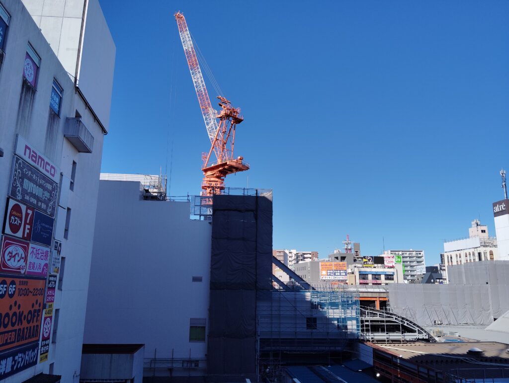 松戸駅ビル改良工事　2026年1月9日