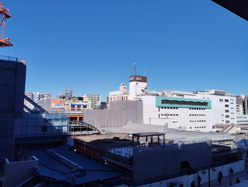 松戸駅ビル改良工事　2026年1月9日