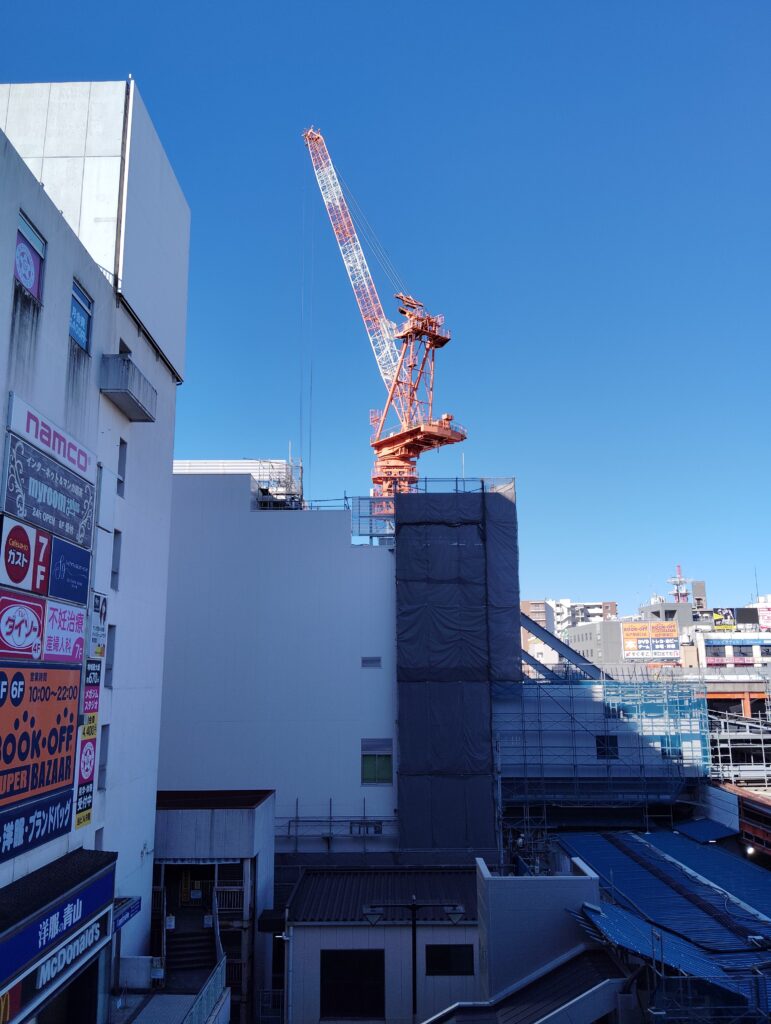 松戸駅ビル改良工事　2026年1月9日