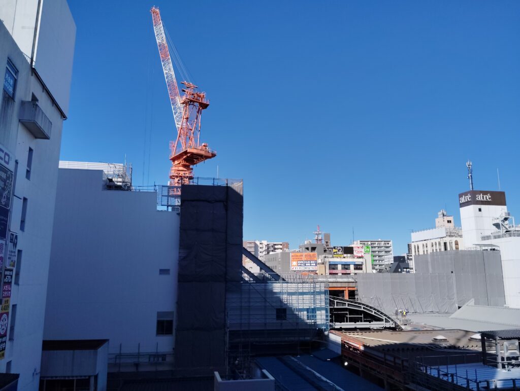 松戸駅ビル改良工事　2026年1月14日