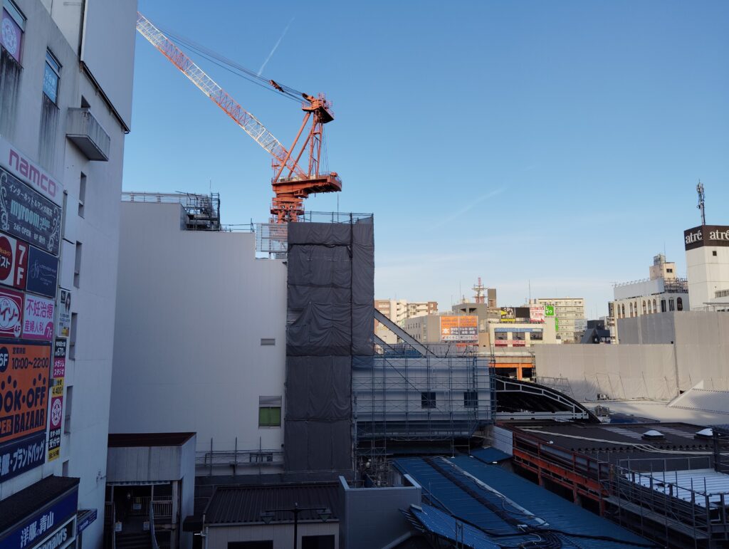 松戸駅ビル改良工事　2026年1月15日