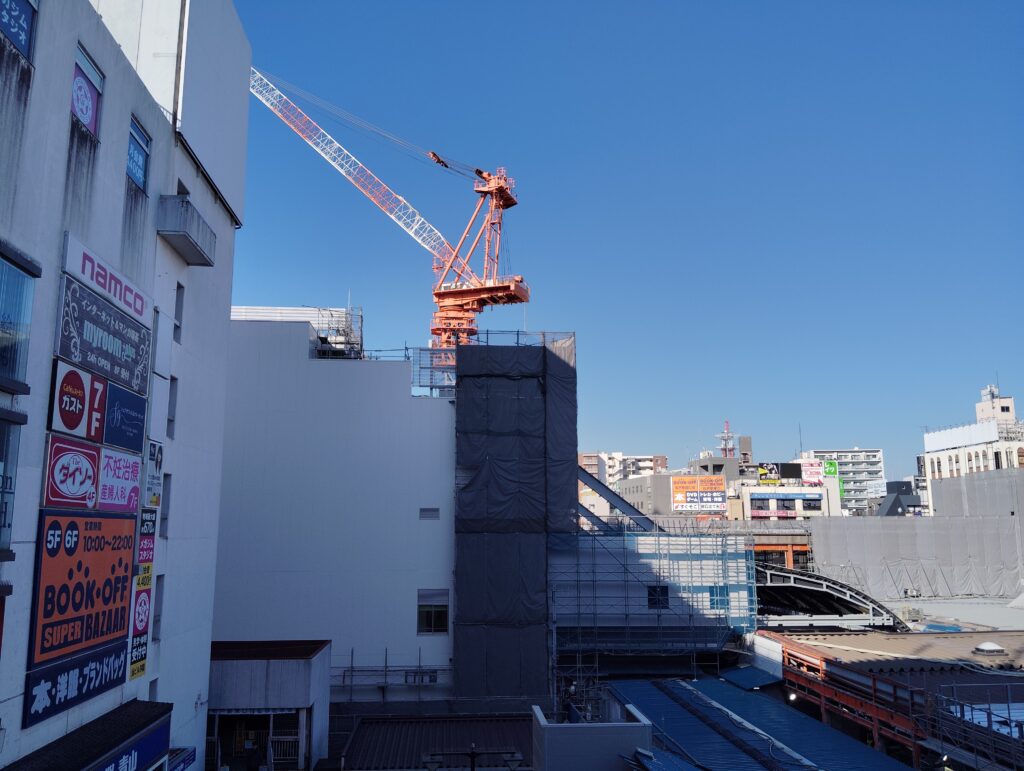 松戸駅ビル改良工事　2026年1月16日