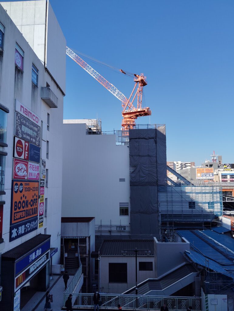 松戸駅ビル改良工事　2026年1月16日