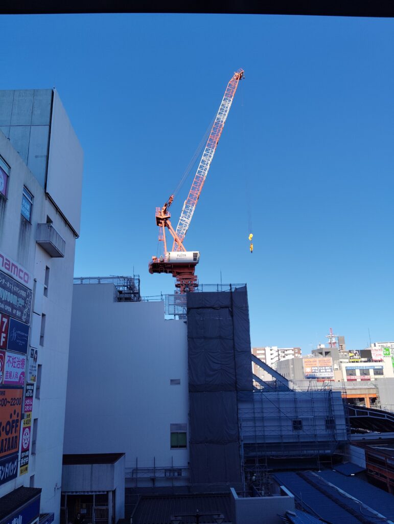 松戸駅ビル改良工事　2026年1月22日