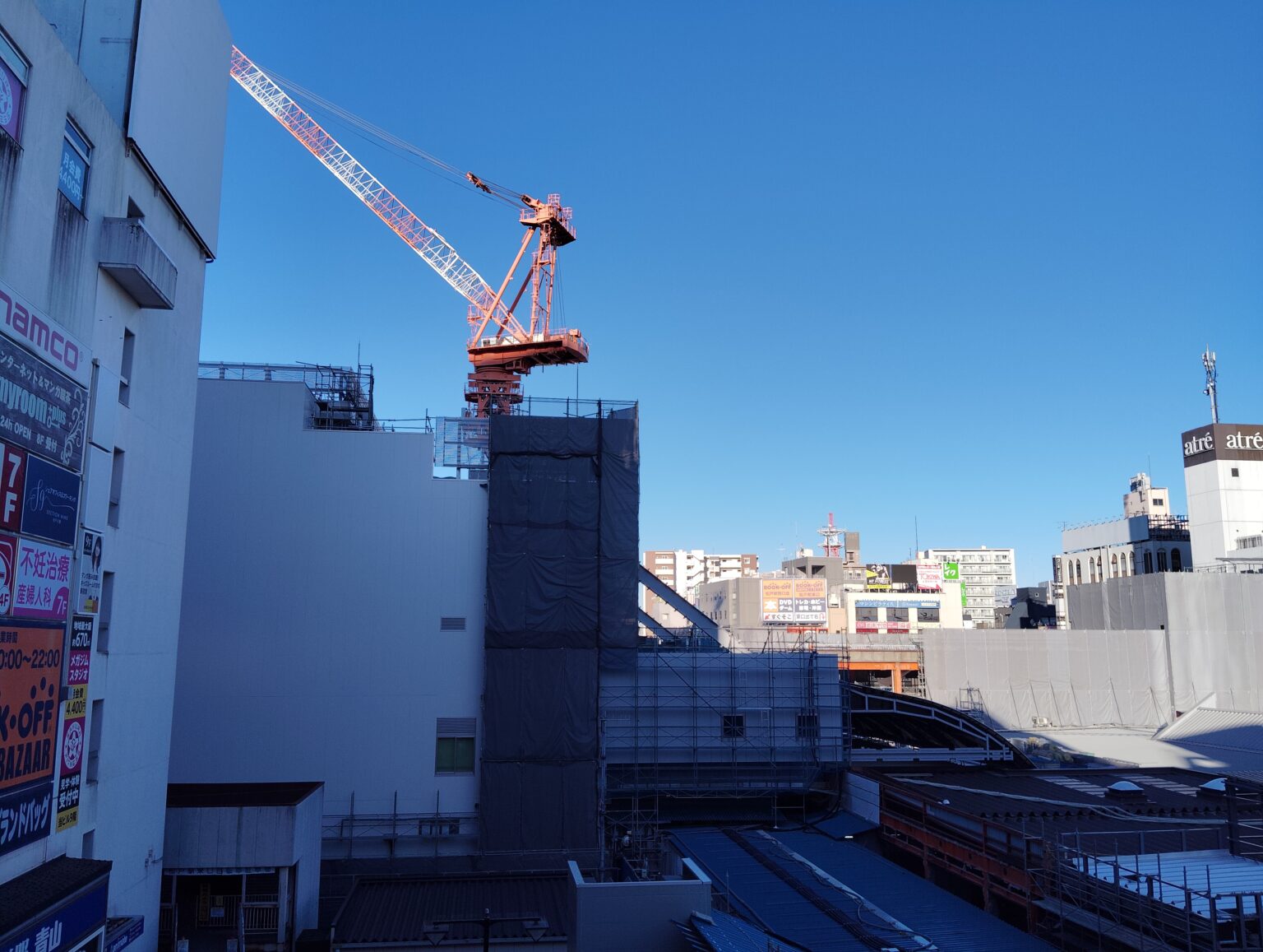 松戸駅ビル改良工事　2026年1月23日