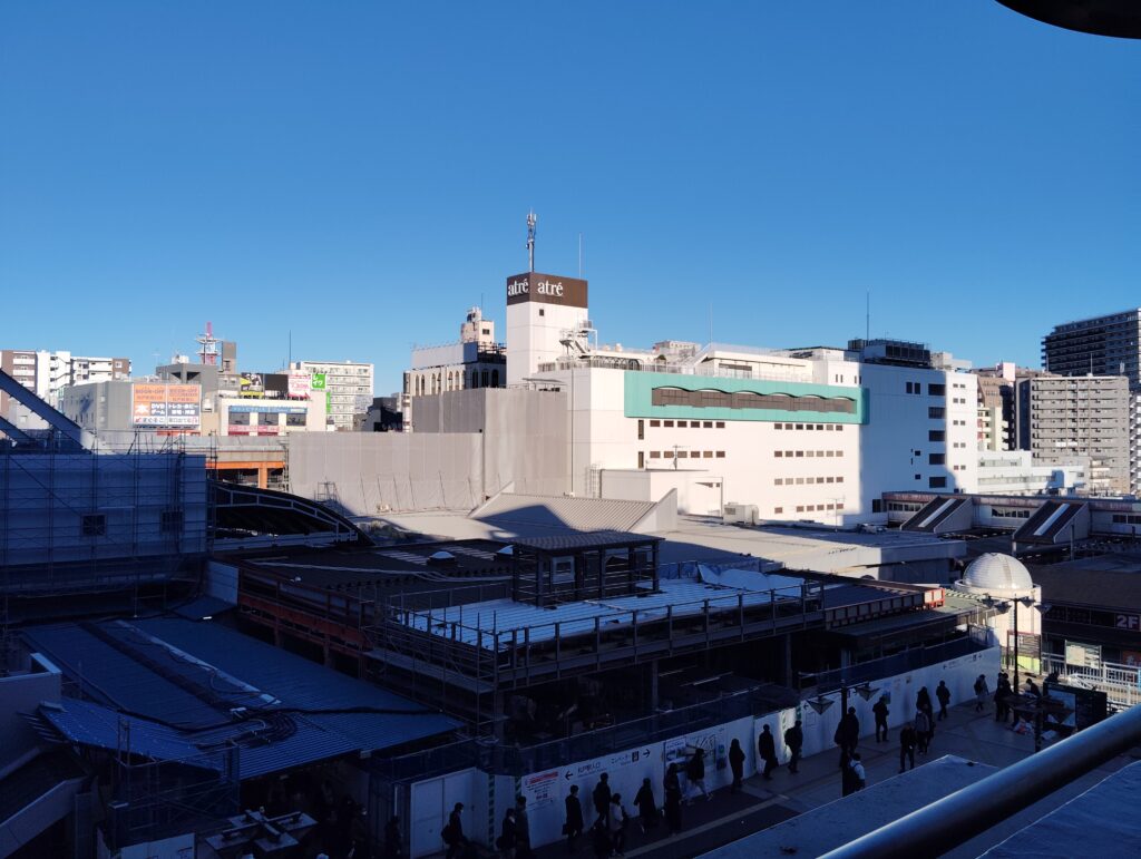 松戸駅ビル改良工事　2026年1月23日
