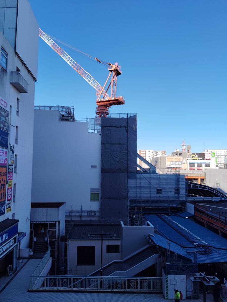 松戸駅ビル改良工事　2026年1月23日