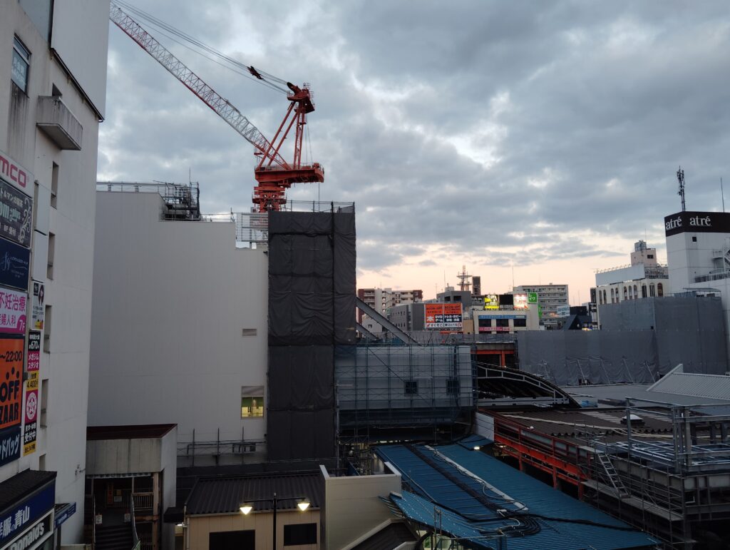 松戸駅ビル改良工事　2026年2月2日