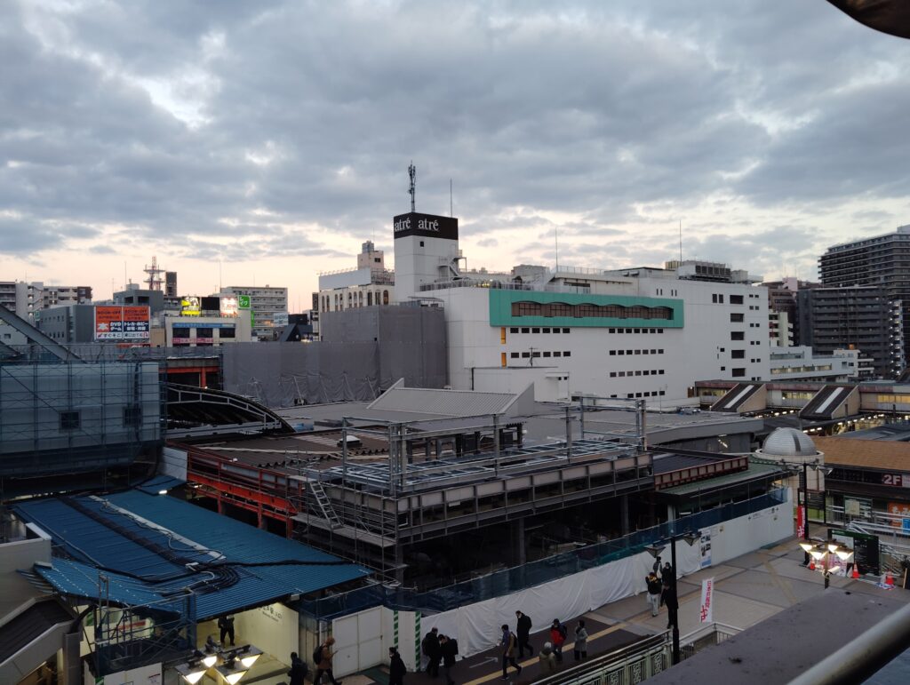 松戸駅ビル改良工事　2026年2月2日