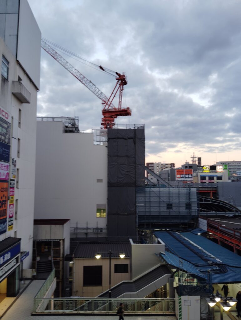 松戸駅ビル改良工事　2026年2月2日